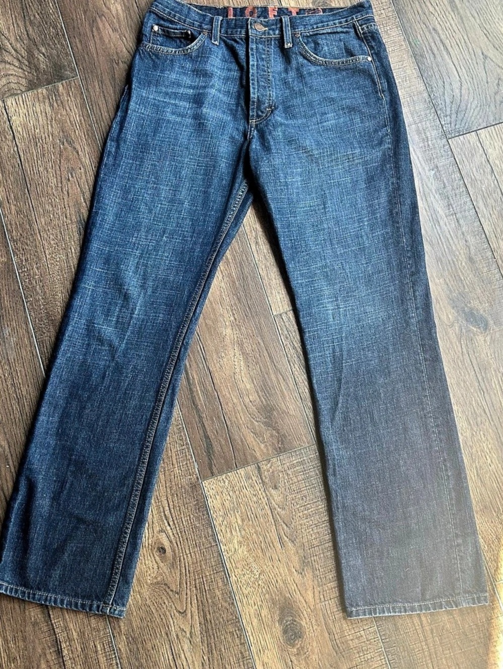 Loft Straight Leg Blue Jeans